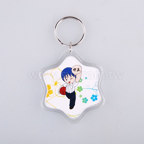 DIY活動式鑰匙圈