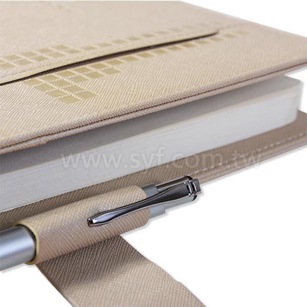 尊爵品味工商日誌-磁扣式平裝萬用手冊-可訂製內頁及客製化加印LOGO