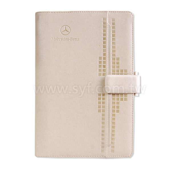 尊爵品味工商日誌-磁扣式平裝萬用手冊-可訂製內頁及客製化加印LOGO