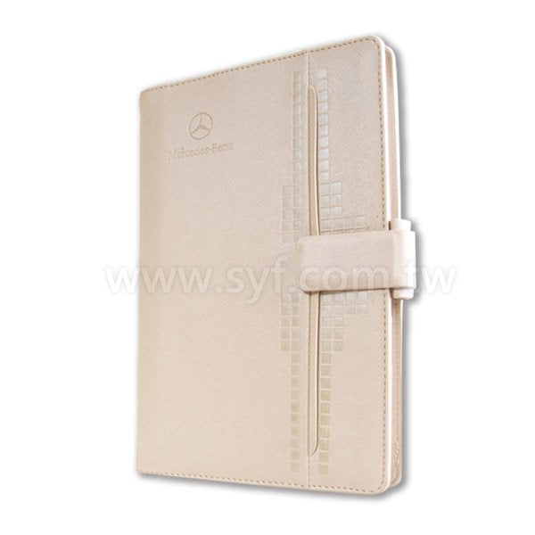 尊爵品味工商日誌-磁扣式平裝萬用手冊-可訂製內頁及客製化加印LOGO