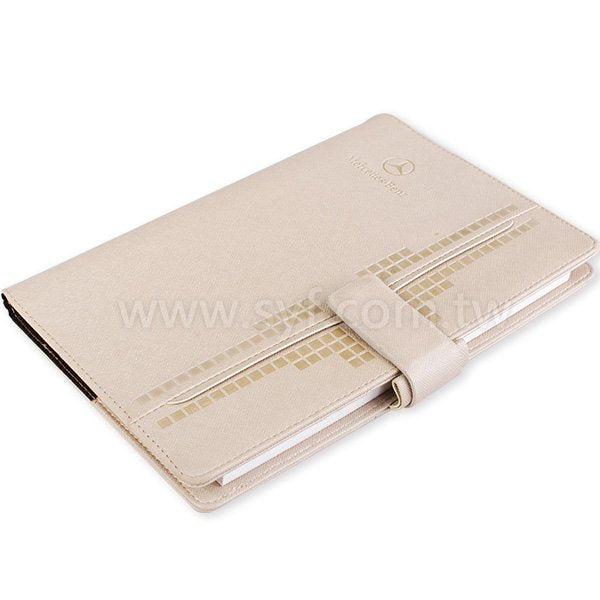 尊爵品味工商日誌-磁扣式平裝萬用手冊-可訂製內頁及客製化加印LOGO