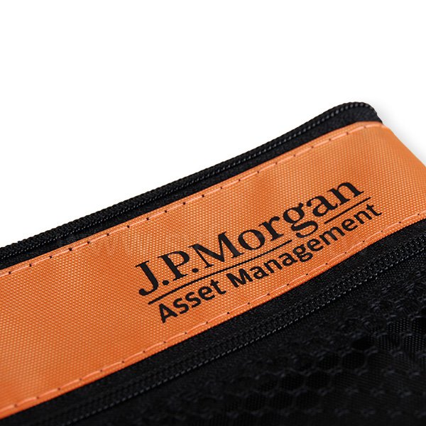 雙層拉鍊袋-特多龍材質加網格-單面單色印刷