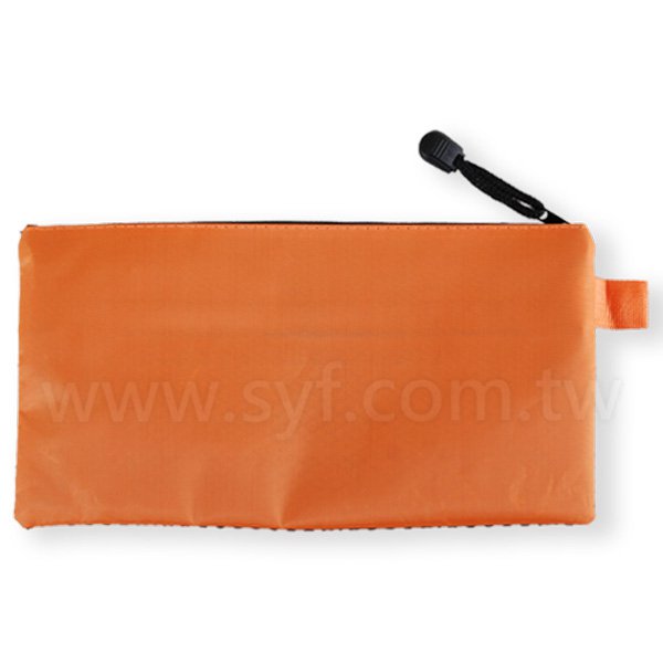 雙層拉鍊袋-特多龍材質加網格-單面單色印刷