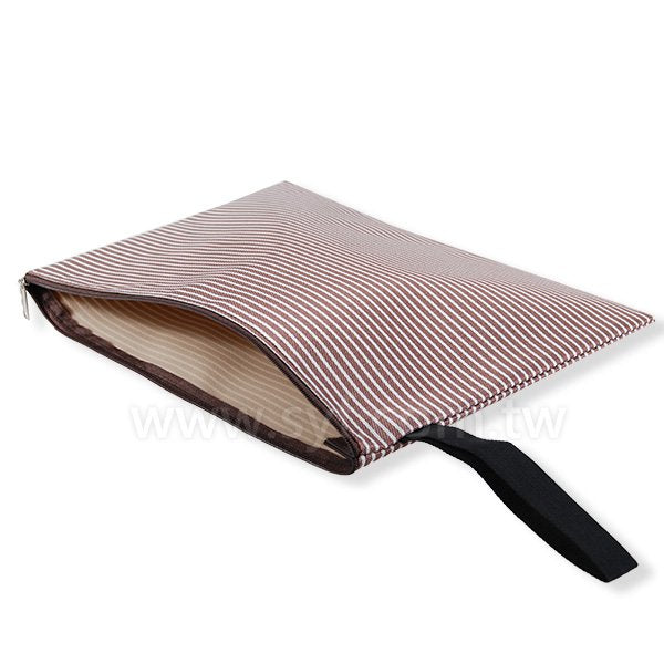 拉鍊袋-編織材質-單面單色印刷