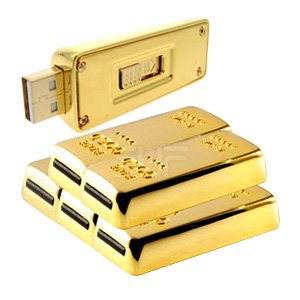 隨身碟-造型禮贈品-金磚金屬USB隨身碟-客製隨身碟容量-採購製作推薦禮品