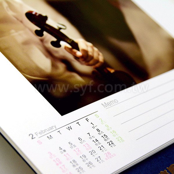 32K客製化三角桌曆