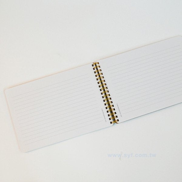 極簡時尚環裝筆記本-牛皮紙封面線圈記事本-可訂製內頁及客製化加印LOGO-IKEA