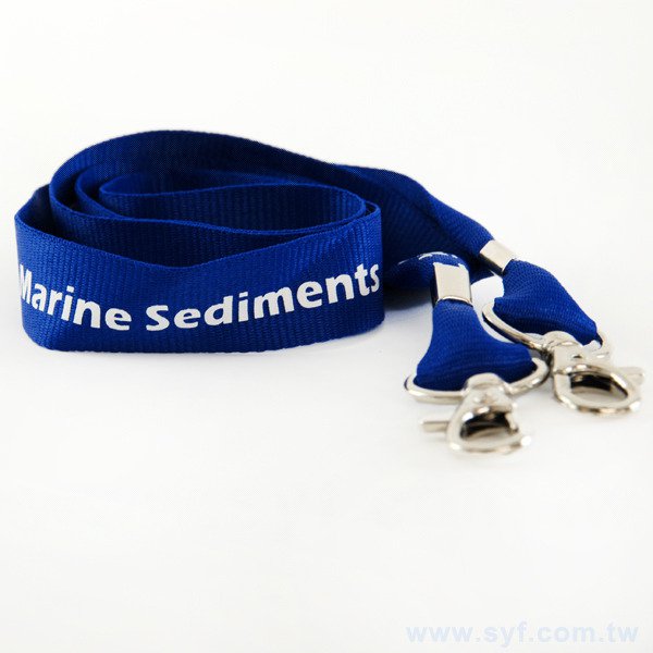 識別證帶-鋅鉤雙頭夾頸繩-旅展訂製公司印刷-客製化配件推薦-批發證件帶印刷