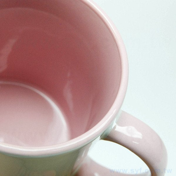 雙色馬克杯-陶瓷材質馬克杯轉印-可客製化印刷企業LOGO或宣傳標語