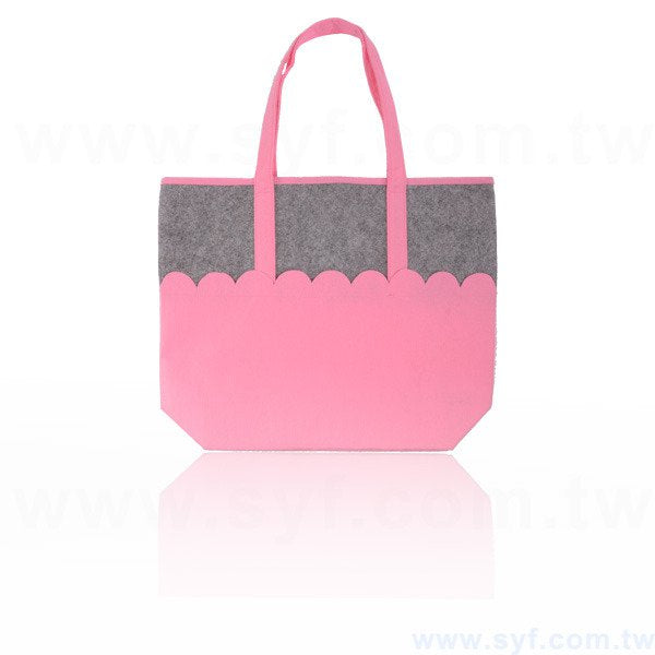 單色毛氈布袋印刷-T型袋