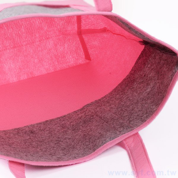 單色毛氈布袋印刷-T型袋