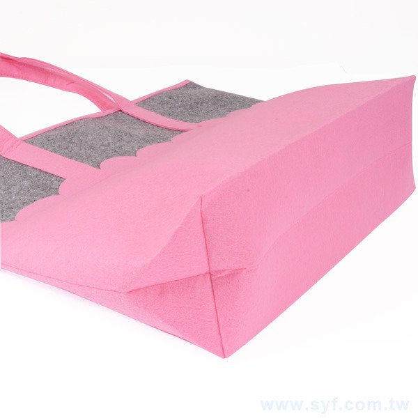 單色毛氈布袋印刷-T型袋