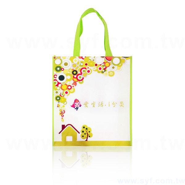 彩色不織布袋印刷-霧膜立體袋