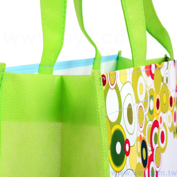 彩色不織布袋印刷-霧膜立體袋