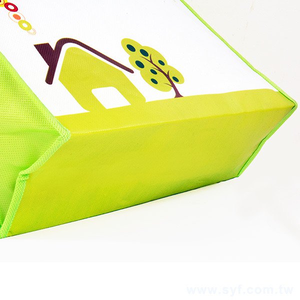 彩色不織布袋印刷-霧膜立體袋