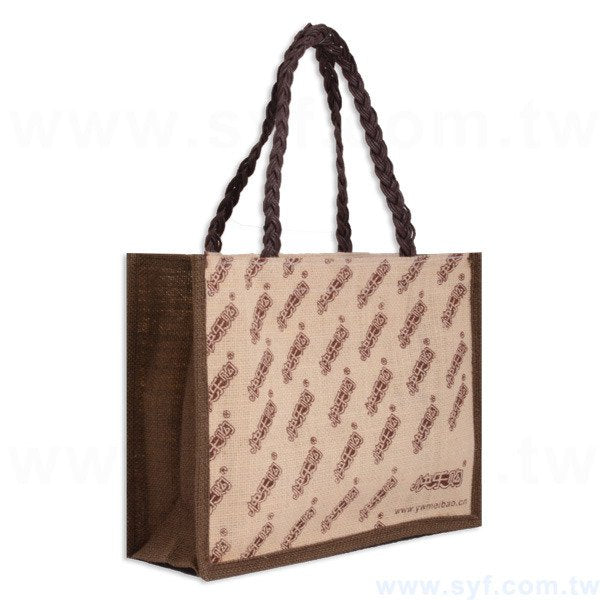 單色麻布袋印刷-立體袋