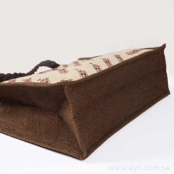 單色麻布袋印刷-立體袋