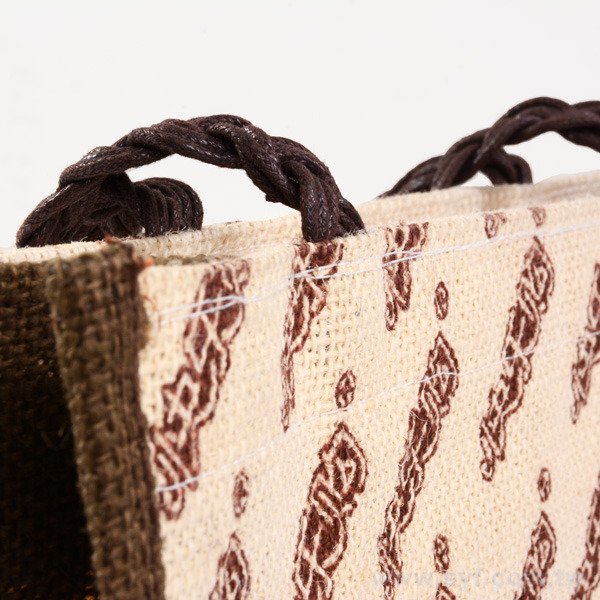 單色麻布袋印刷-立體袋