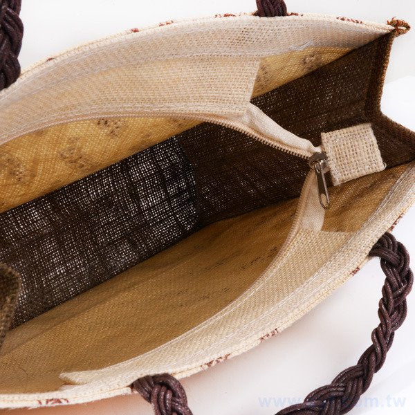 單色麻布袋印刷-立體袋