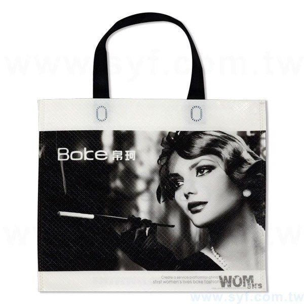 單色不織布袋印刷-霧膜平面袋