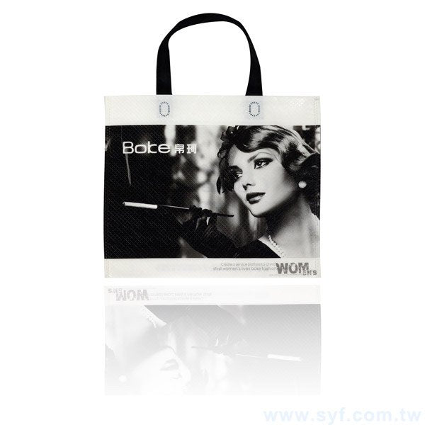單色不織布袋印刷-霧膜平面袋