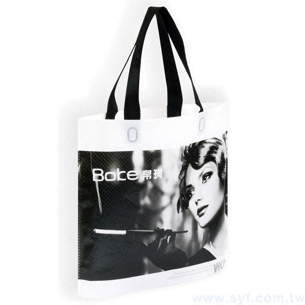 單色不織布袋印刷-霧膜平面袋