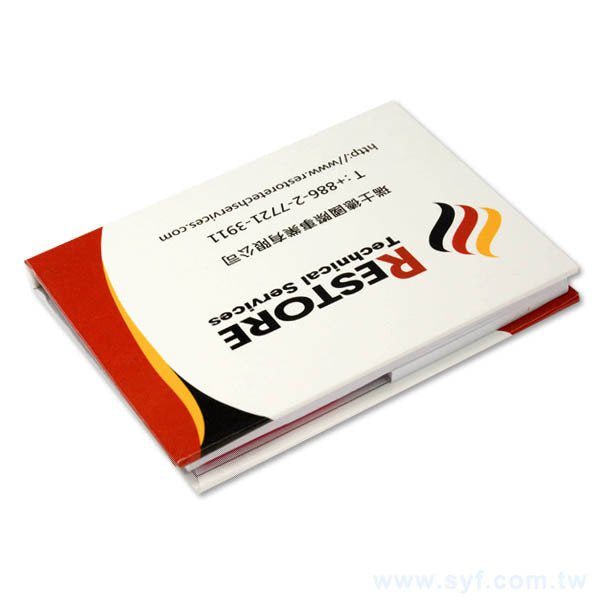 三合一精裝硬殼款便利貼-10.5x8cm-封面彩印/內頁彩印