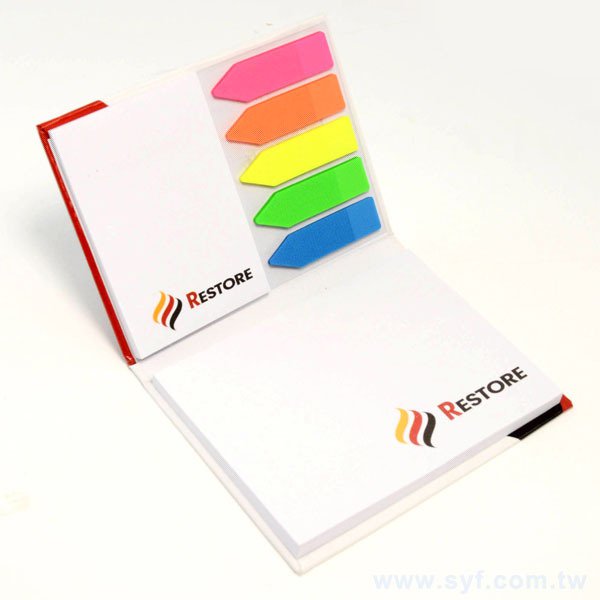 三合一精裝硬殼款便利貼-10.5x8cm-封面彩印/內頁彩印