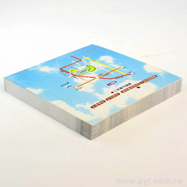 封卡便條紙-內頁100張單面彩色印刷-封面彩色印刷未上膜