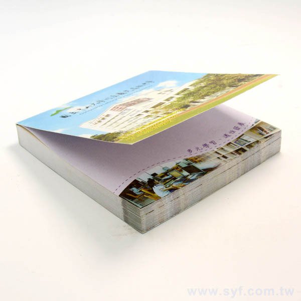 封卡便條紙-內頁100張單面彩色印刷-封面彩色印刷未上膜