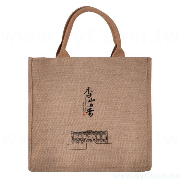 雙色麻布袋印刷-立體袋