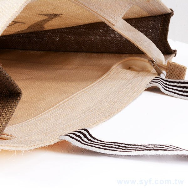 單色麻布袋印刷-立體袋