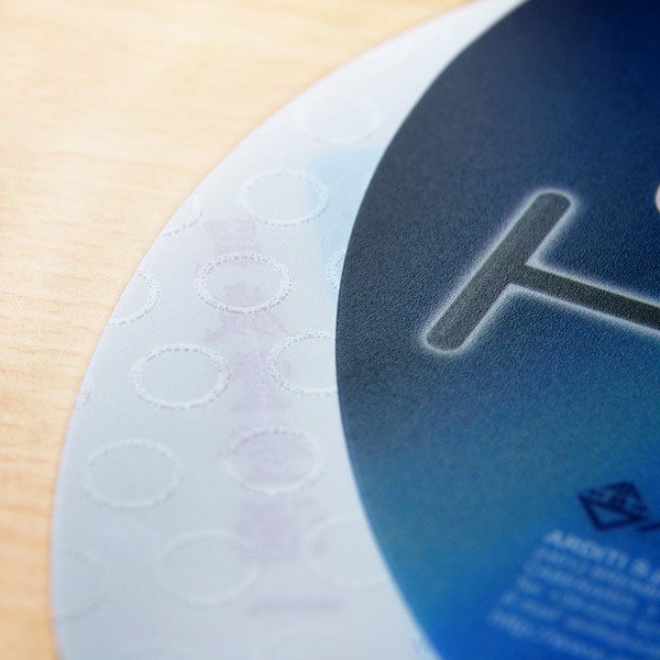 超薄圓形止滑滑鼠墊