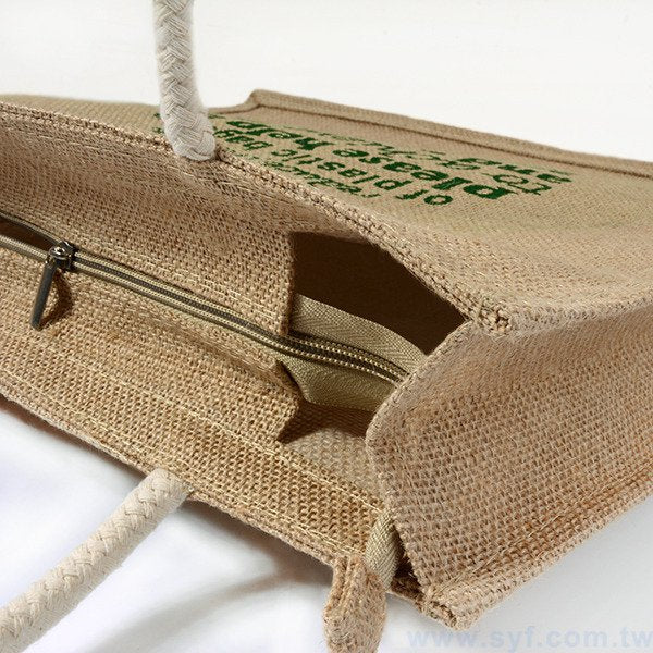 單色麻布袋印刷-立體袋