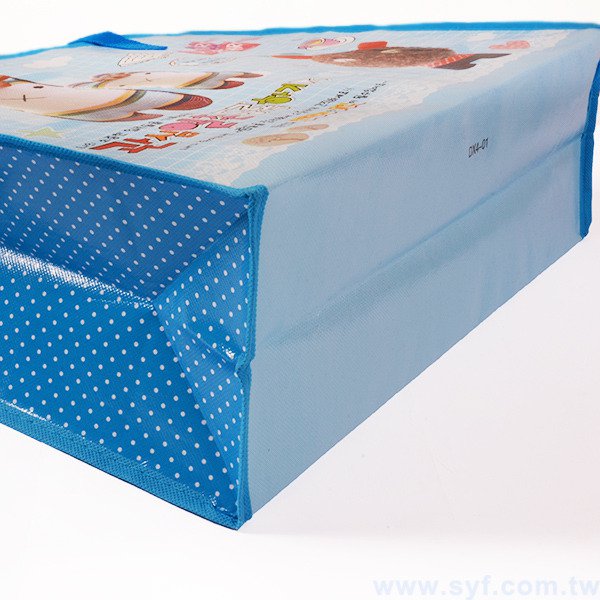 彩色不織布袋印刷-亮膜立體袋