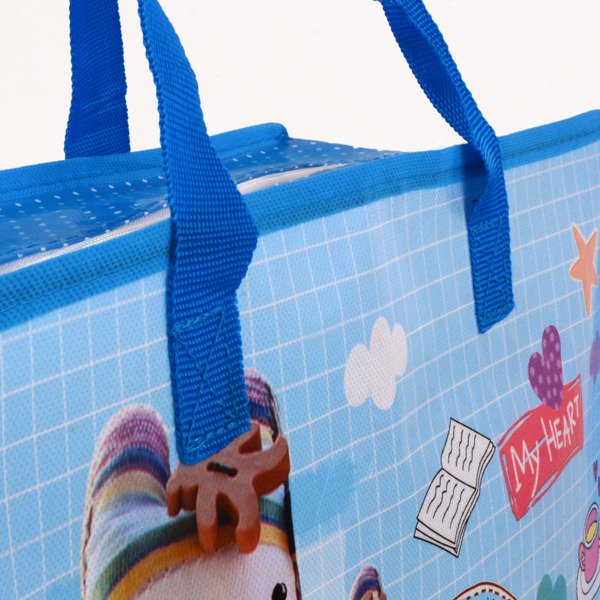 彩色不織布袋印刷-亮膜立體袋