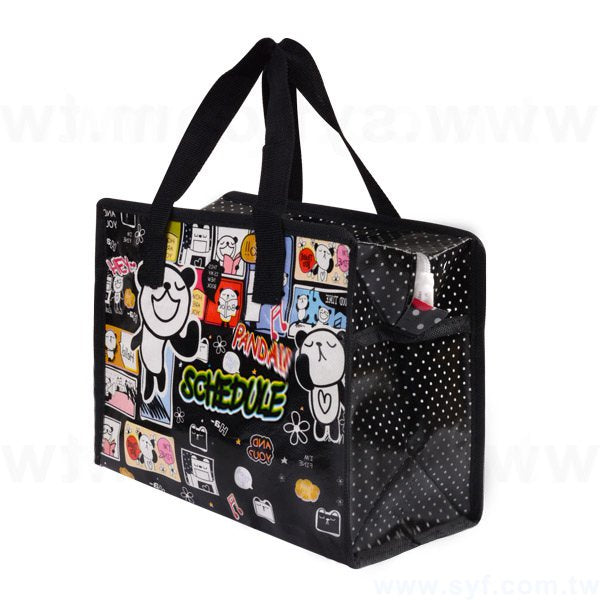 彩色不織布袋印刷-亮膜立體袋