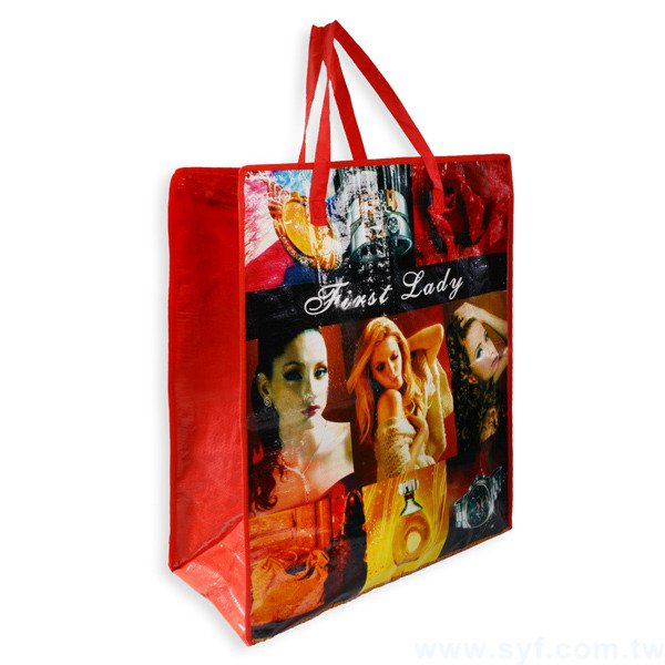 彩色編織袋印刷-亮膜立體袋