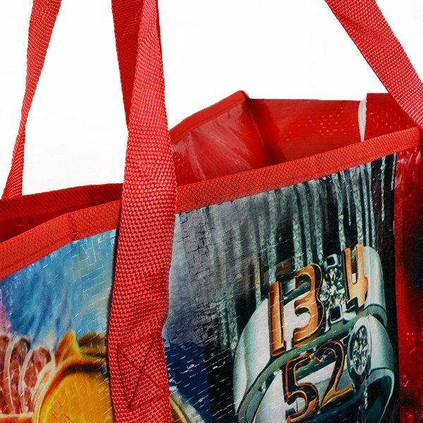 彩色編織袋印刷-亮膜立體袋