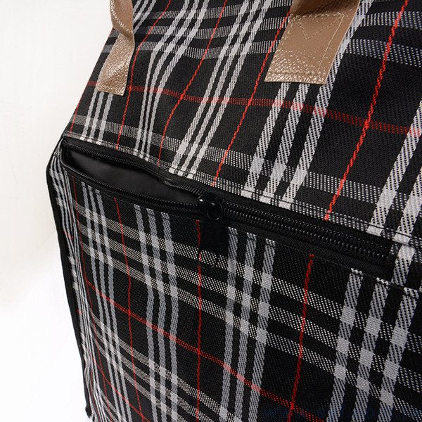 雙色牛津布袋印刷-立體袋加拉鍊