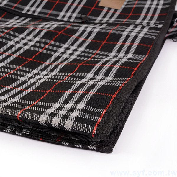 雙色牛津布袋印刷-立體袋加拉鍊