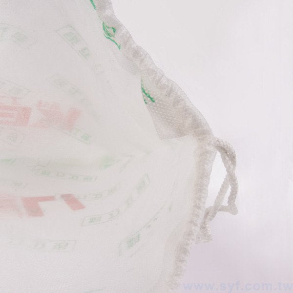 雙色不織布袋印刷-束口袋