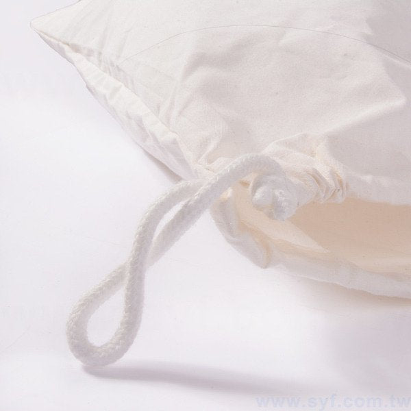 束口袋-胚布材質-單色印刷-束口包