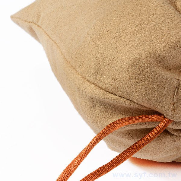 雙色絨布袋印刷-束口袋