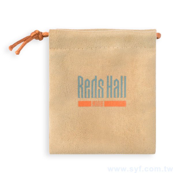雙色絨布袋印刷-束口袋