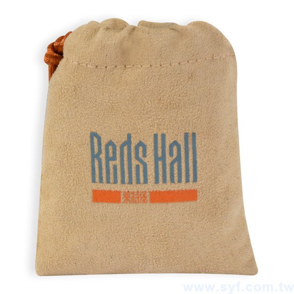 雙色絨布袋印刷-束口袋