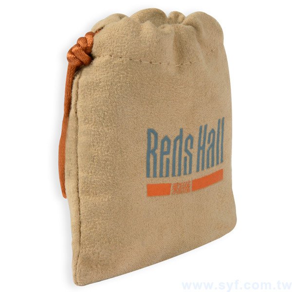 雙色絨布袋印刷-束口袋