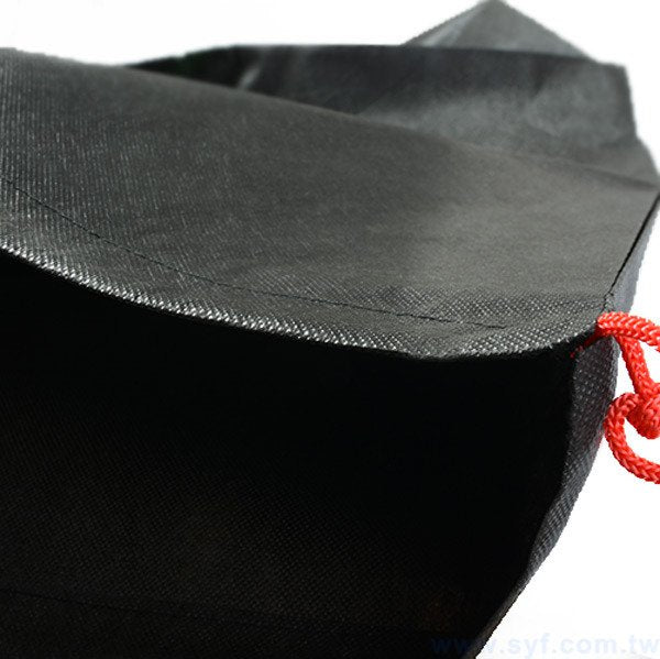 雙色不織布袋印刷-束口袋