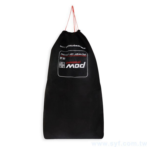 雙色不織布袋印刷-束口袋