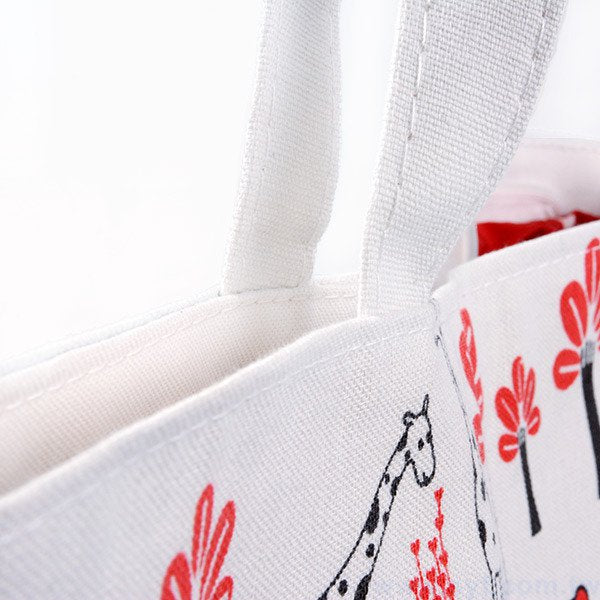 雙色類帆布袋印刷-T型袋加拉鏈